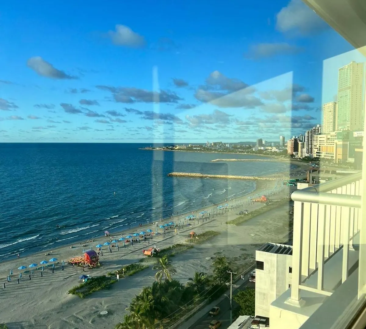 Apartmán Vista Playa Boca Grande Cartagena Kolumbie